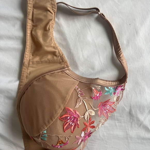 Intimissimi Multicolor Floral Embroidered Bra - Picture 3 of 4